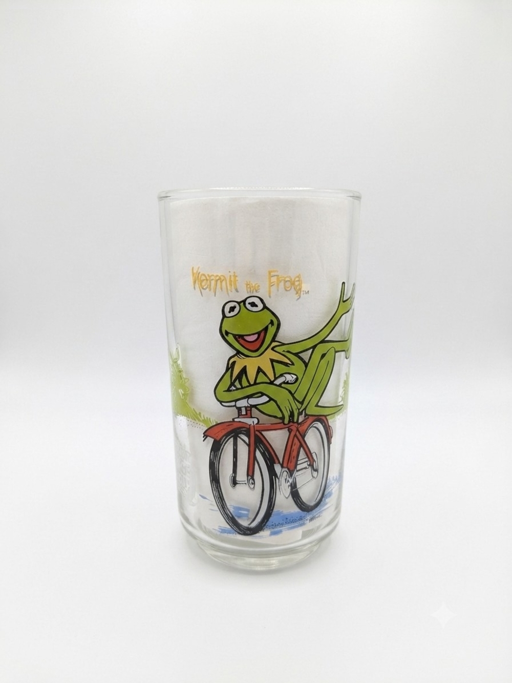 1981 McDonald's Muppets Glass Cup – Mint Condition! Jim Henson, Kermit, Fozzie